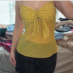 Siren’s Yellow Polka Dot